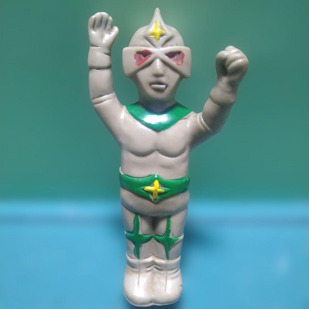 大里玩具　ミラーマン　指人形　当時物　ソフビ