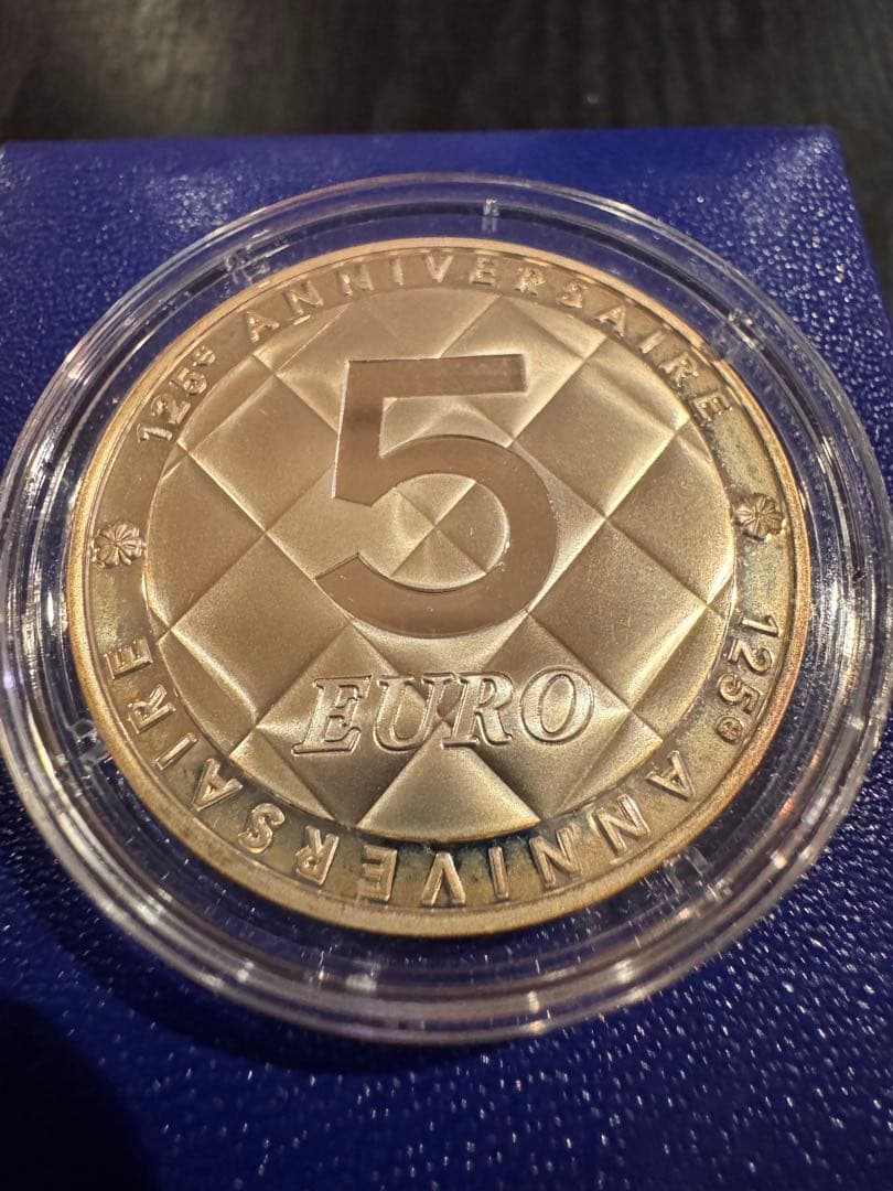 Coco Chanel 125周年記念5ユーロ銀貨