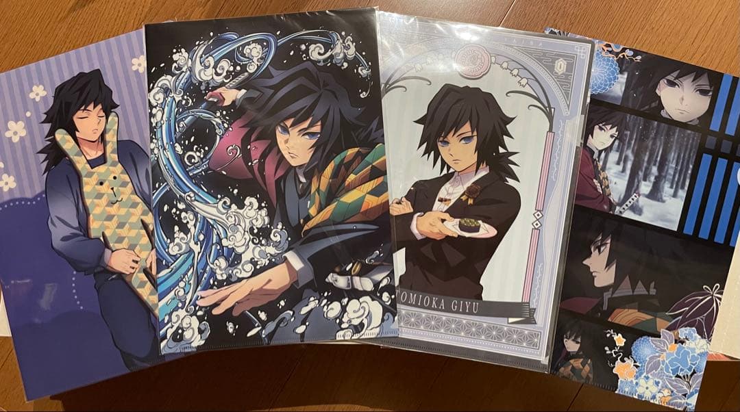 鬼滅の刃 冨岡義勇 クリアファイル 全集中展 CRAFTHOLIC Q-POT