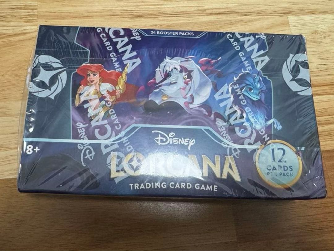 Disney アースラの逆襲 トレーディングカードゲーム 12パック入り　輸入品