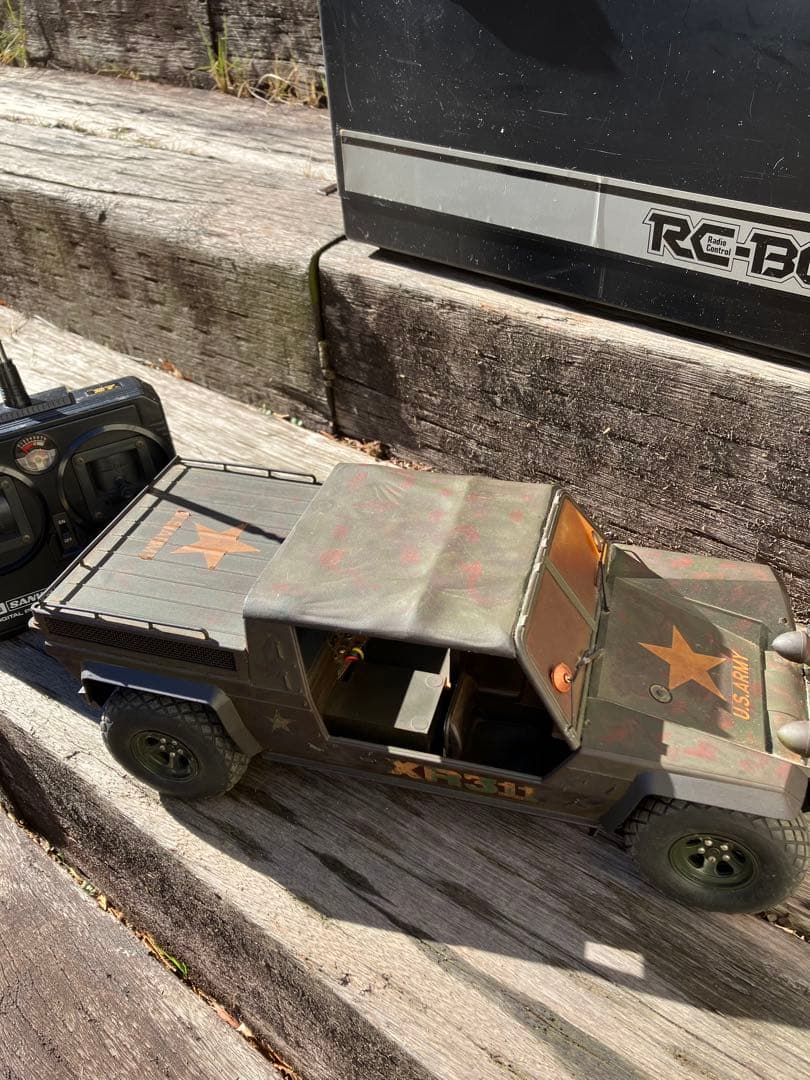 週末特価‼️タミヤ当時物コンバットバギー　ラジコン　パーツとRCボックスセット