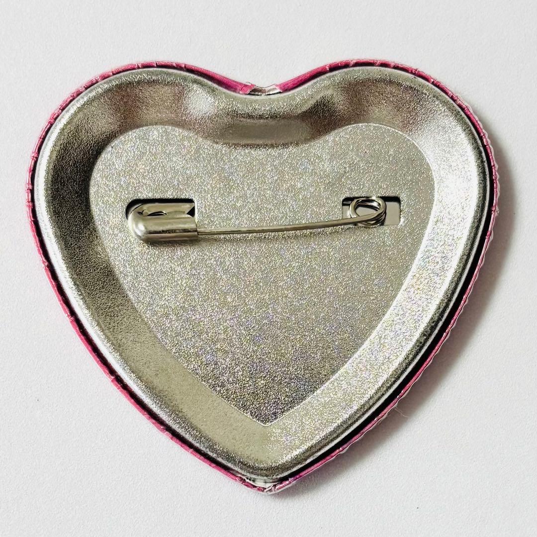 ダンガンロンパ ナンジャタウン テレ顔 照れ顔 ハート缶バッジ 赤松楓