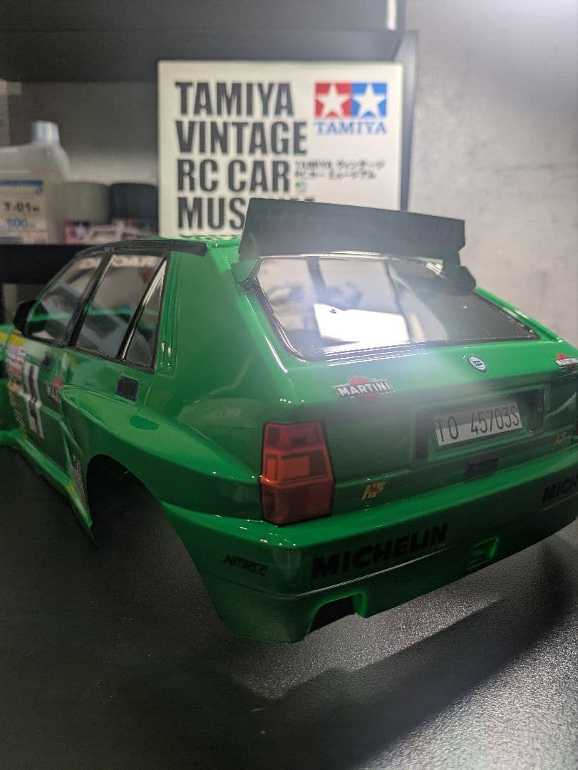 タミヤ Lancia Delta Integrale ラジコンボディ 1/10