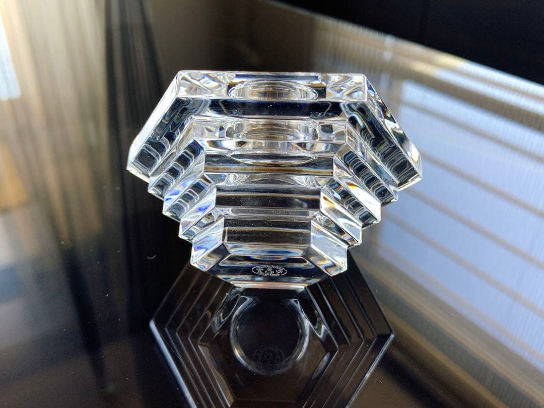 バカラ　Baccarat 時計　置き時計　オルセー 六角形