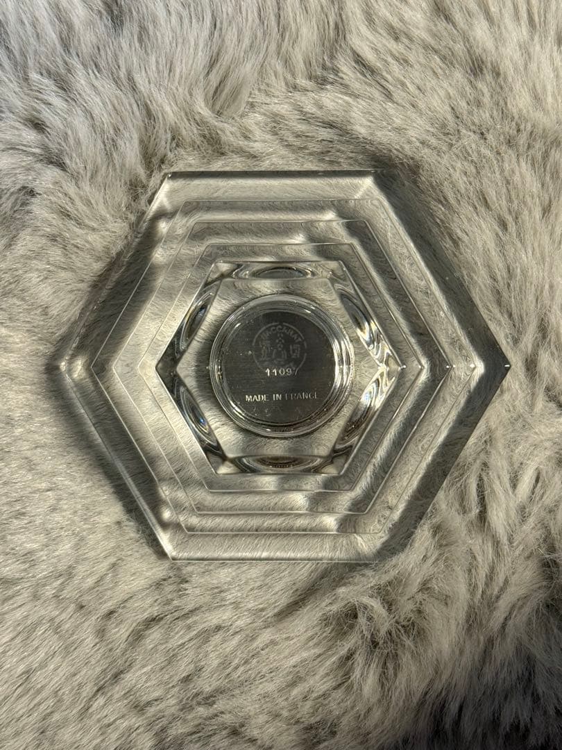 バカラ　Baccarat 時計　置き時計　オルセー 六角形