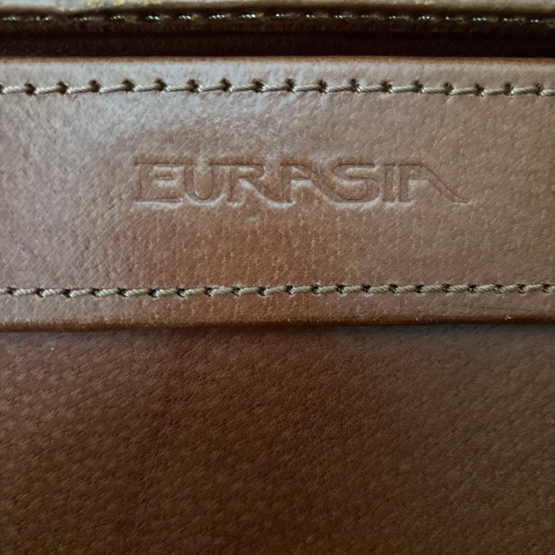 EURASIAキャリーケース 本革 ヴィンテージ カバー付き