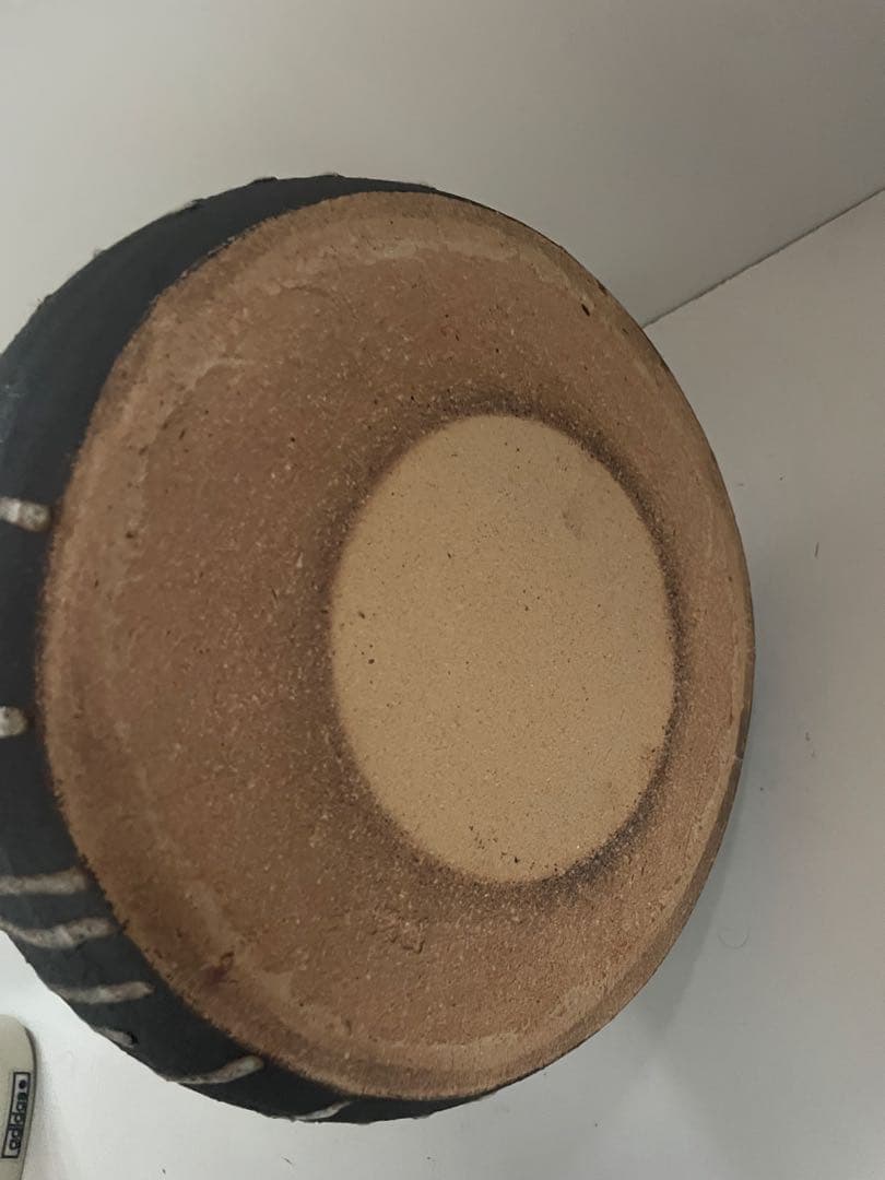 アンティーク　信楽焼の大型土瓶　直径25cm