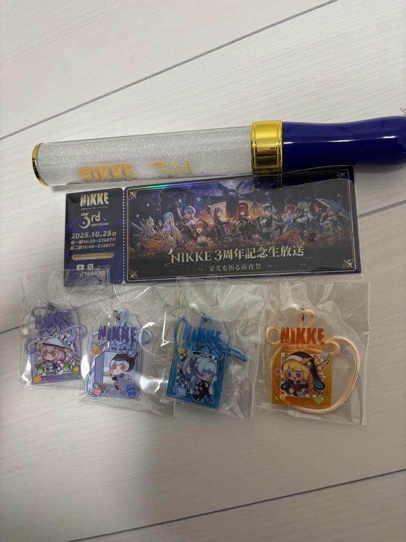 勝利の女神NIKKE3周年生放送来場者特典 非売品