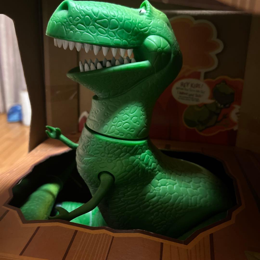 ★未使用 ディズニー ピクサー レックス 等身大 トーキングフィギュア