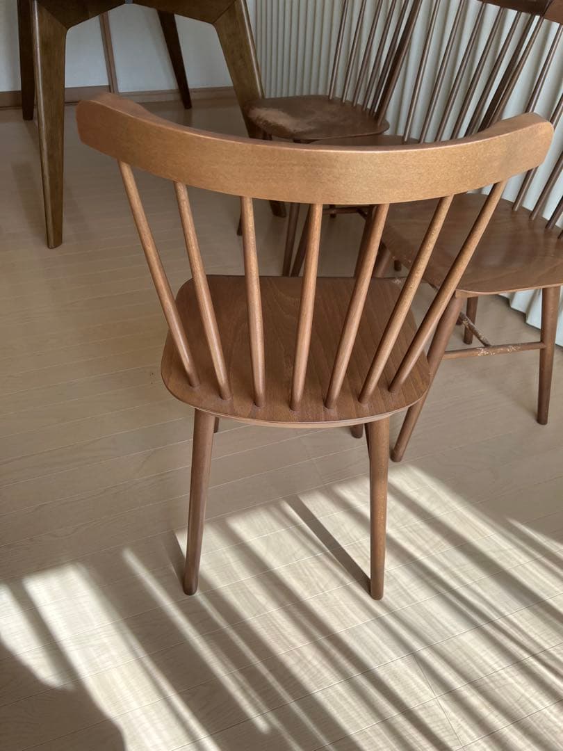 【地域限定送料込み】定価150,000円　ダイニングテーブルセット　椅子4脚