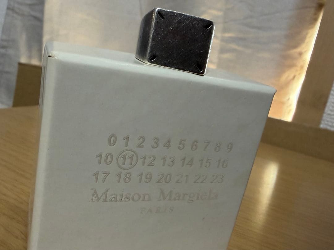 Maison Margiela 4ステッチシルバーリング メゾンマルジェラ
