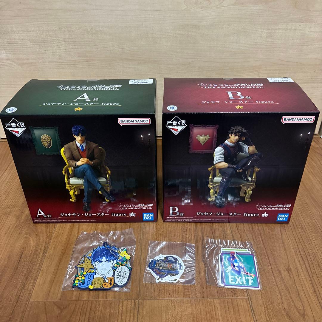 一番くじ ジョジョ A賞 B賞 フィギュア 2個セット ジョナサン ジョセフ