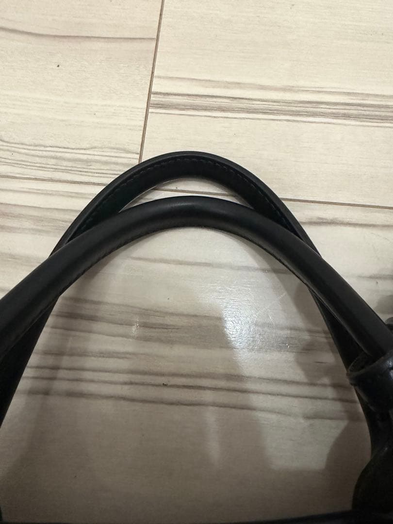 フェリージ　オールレザーバッグ　黒