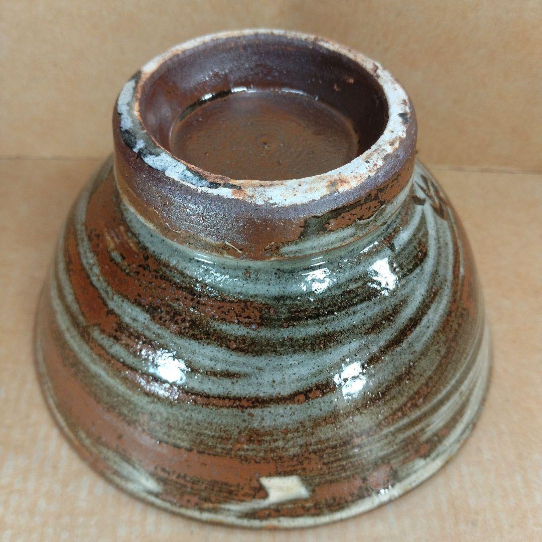 【本物保証】金城次郎 壷屋焼 魚文茶碗 共箱 美品 栞 人間国宝 壺屋焼 マカイ