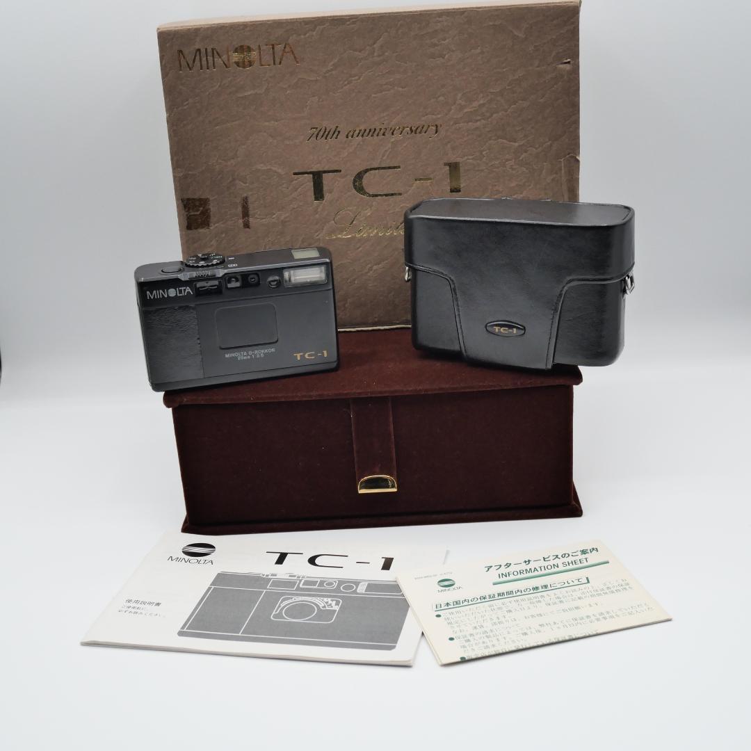 Minolta TC-1 限定 ブラック モデル ミノルタ フィルムカメラ