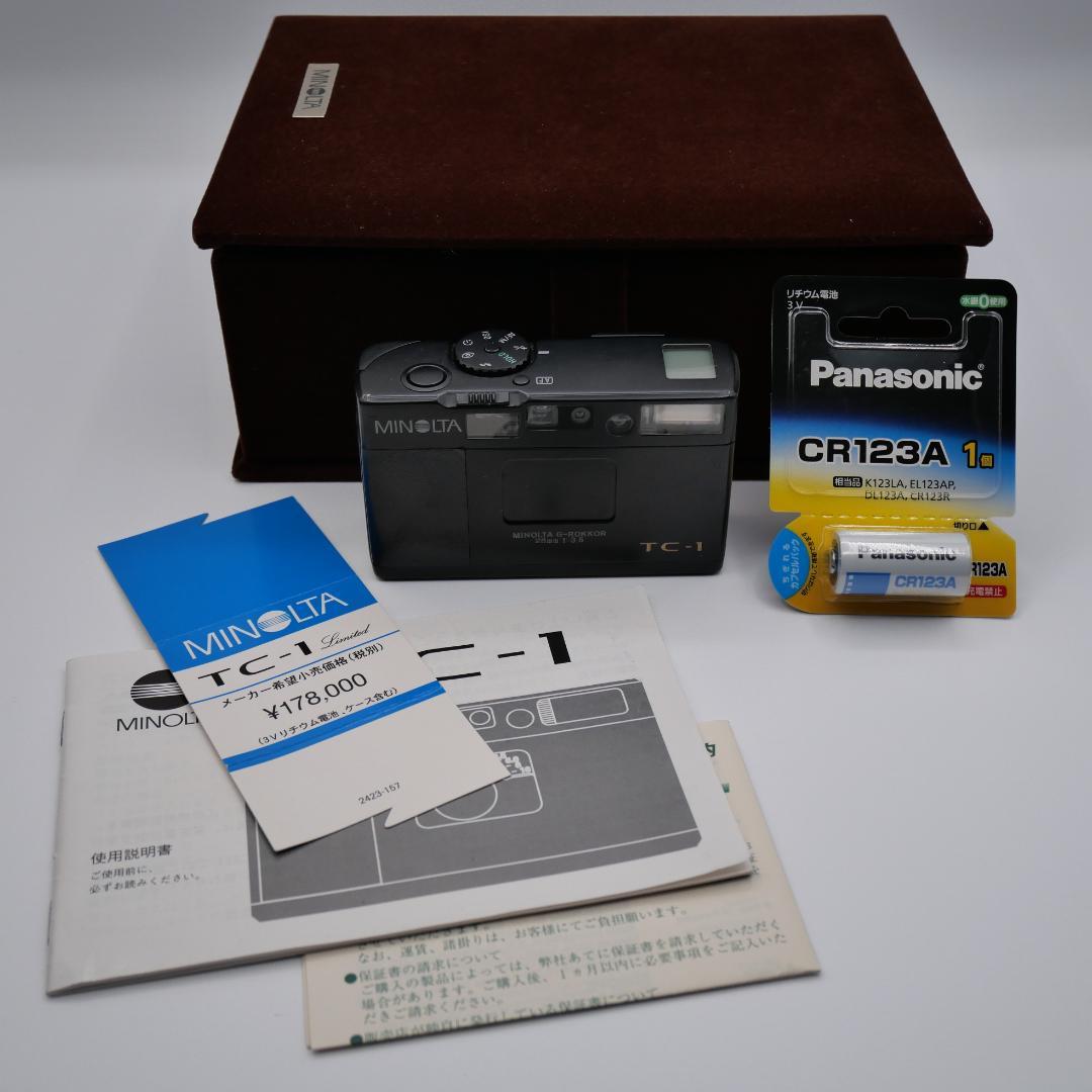 Minolta TC-1 限定 ブラック モデル ミノルタ フィルムカメラ