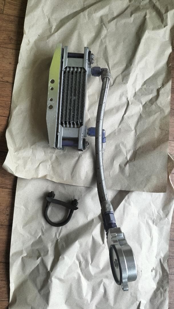 TW200・225用 EARL’S アールズオイルクーラー