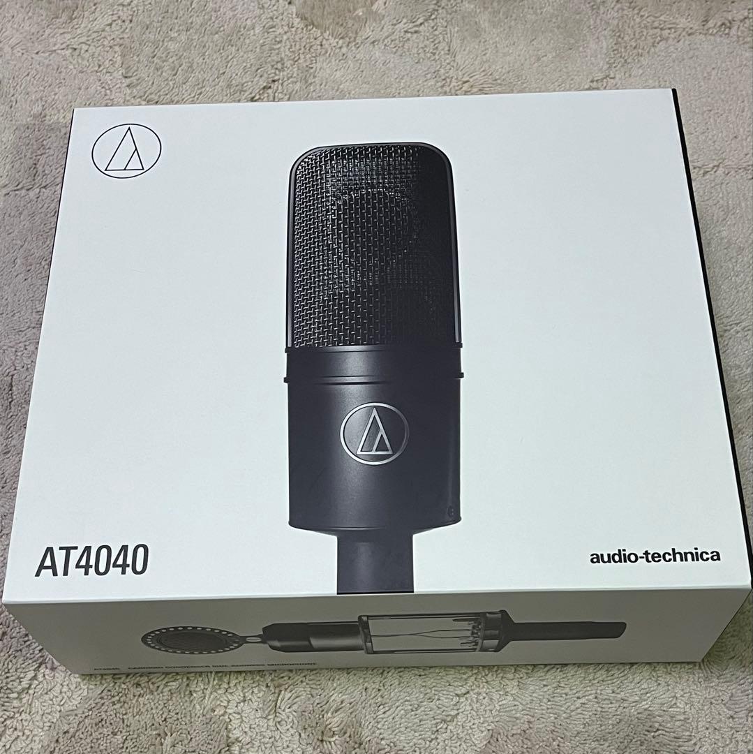 audio-technica AT4040 コンデンサーマイク ポップフィルター