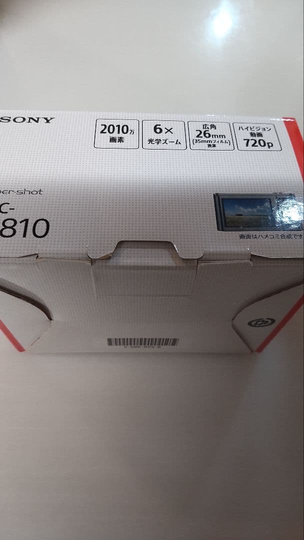 【動作確認済】SONY DSC-W810 コンパクトデジカメ