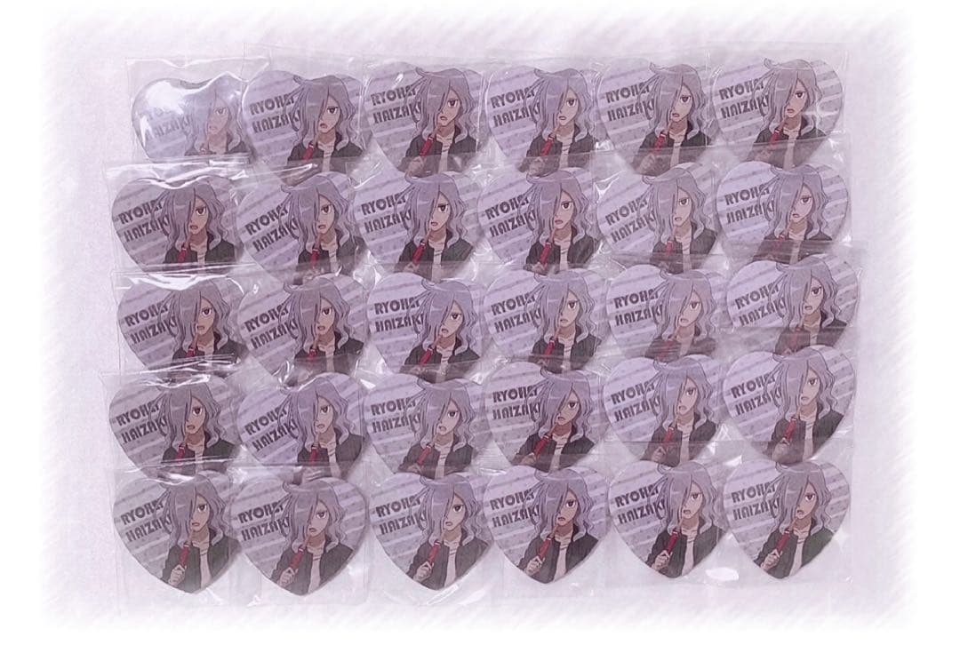 イナイレ 灰崎凌兵 店舗限定 マルイコラボ ハート缶バッジ 30点