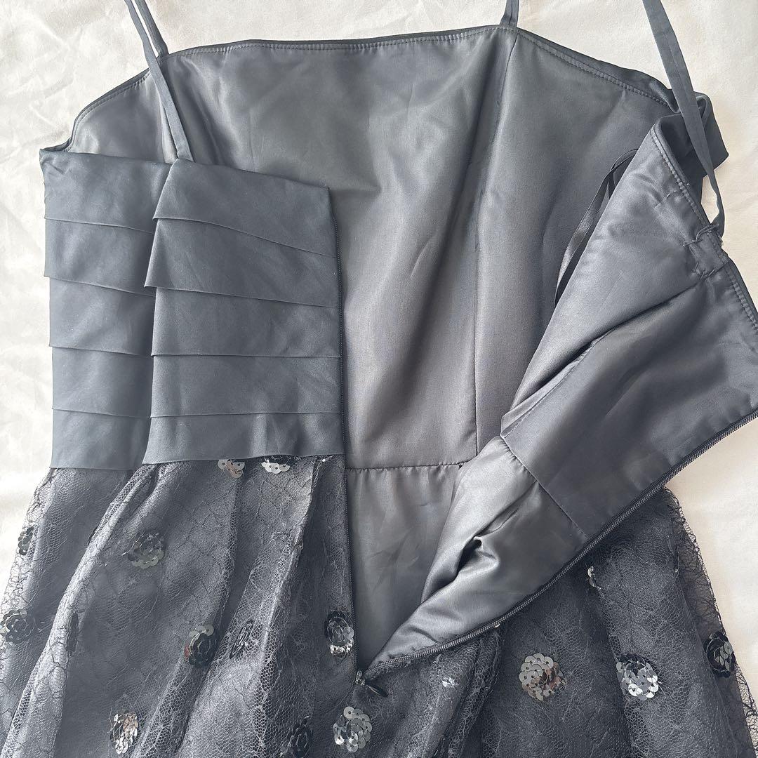 HARDY AMIES ハーディエイミス　ドレス　スパンコール　レース　13号