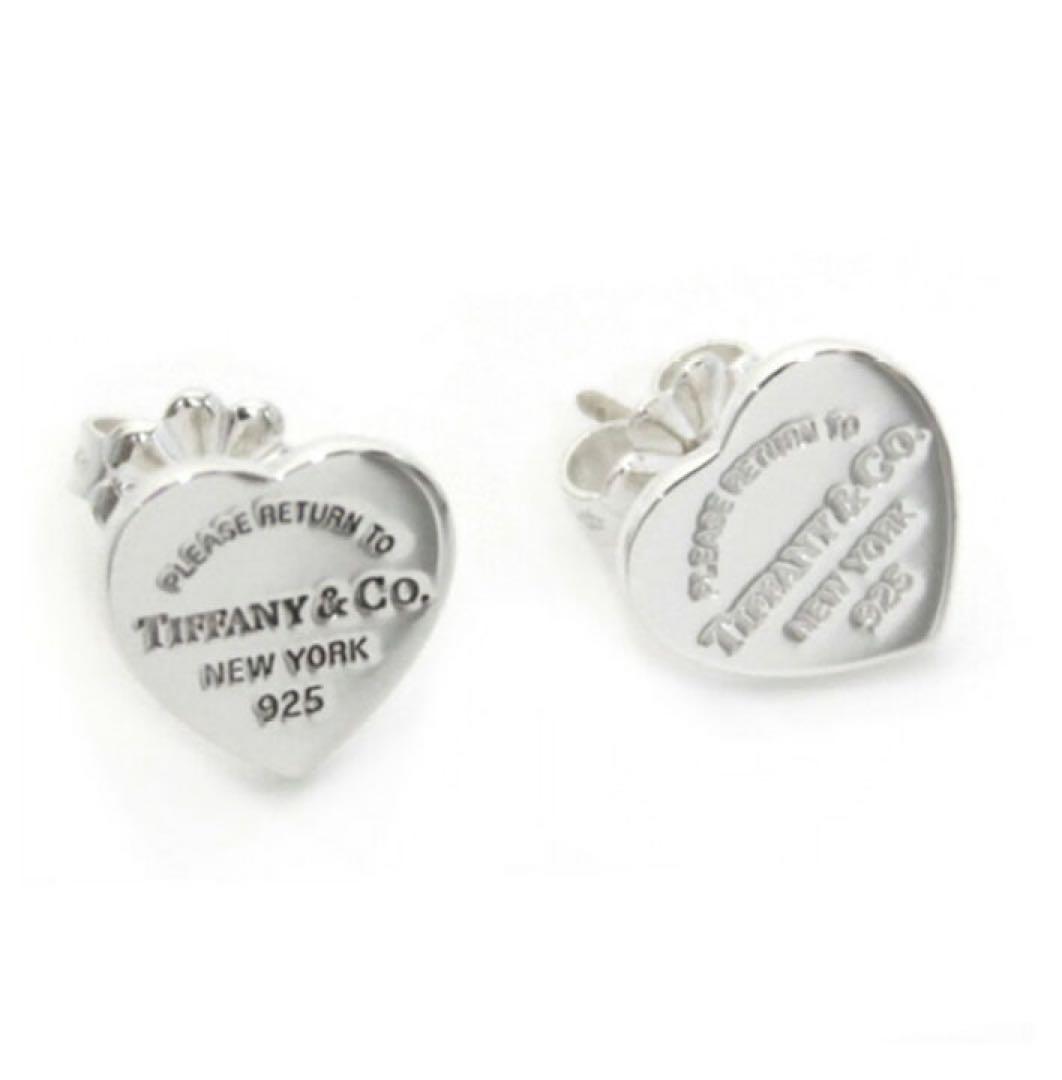Tiffany & Co. ハート型ピアス 片耳925シルバー