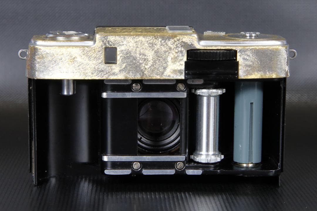 OH済 OLYMPUS PEN D F1.9 露出計OK 真鍮調カスタム