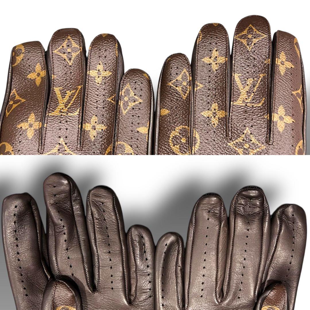未使用 LOUIS VUITTON ヴィトン シュプリーム グローブ 手袋