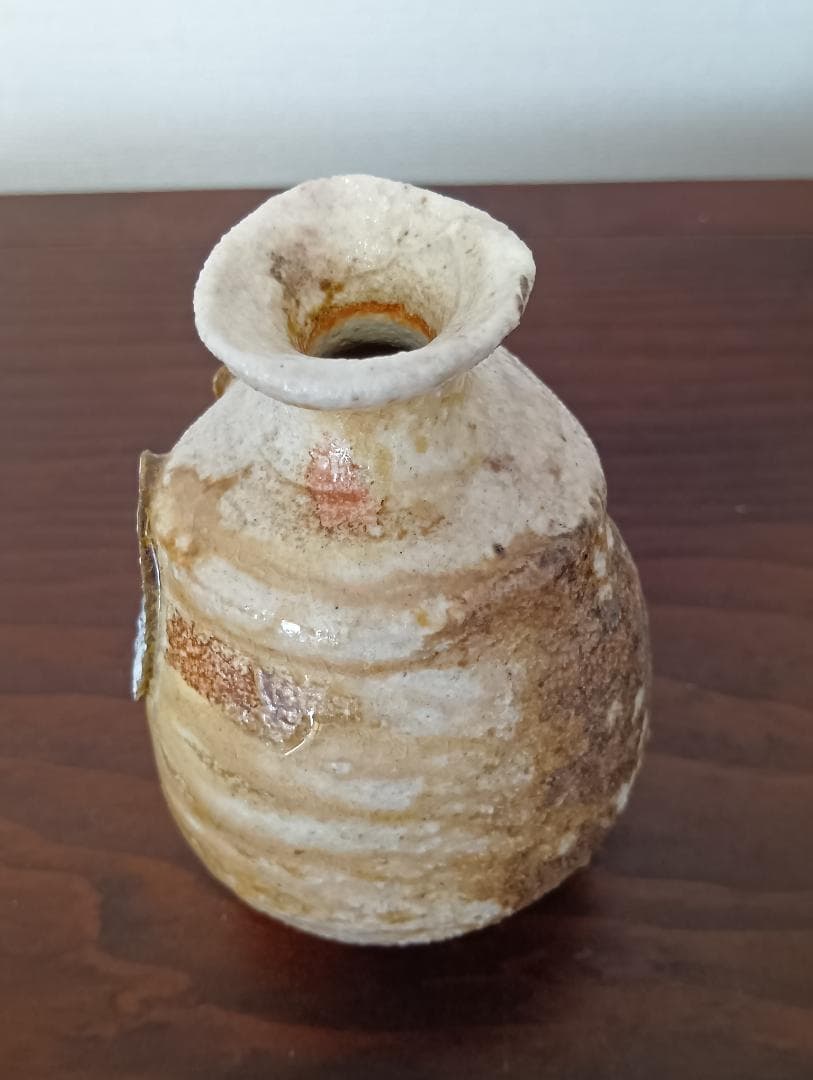 本村亘　徳利（信楽焼風）