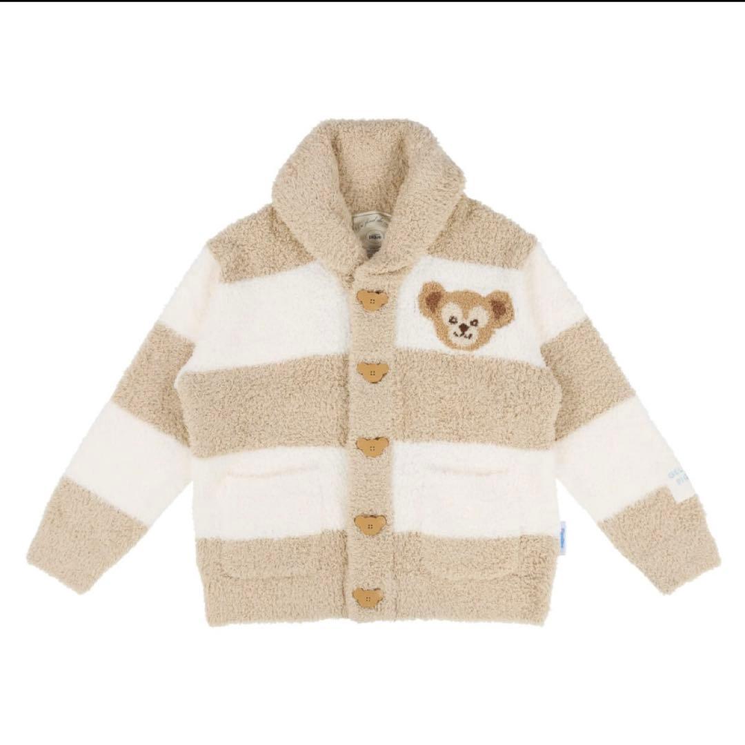 ダッフィー ブランケット カーディガン ジェラートピケ