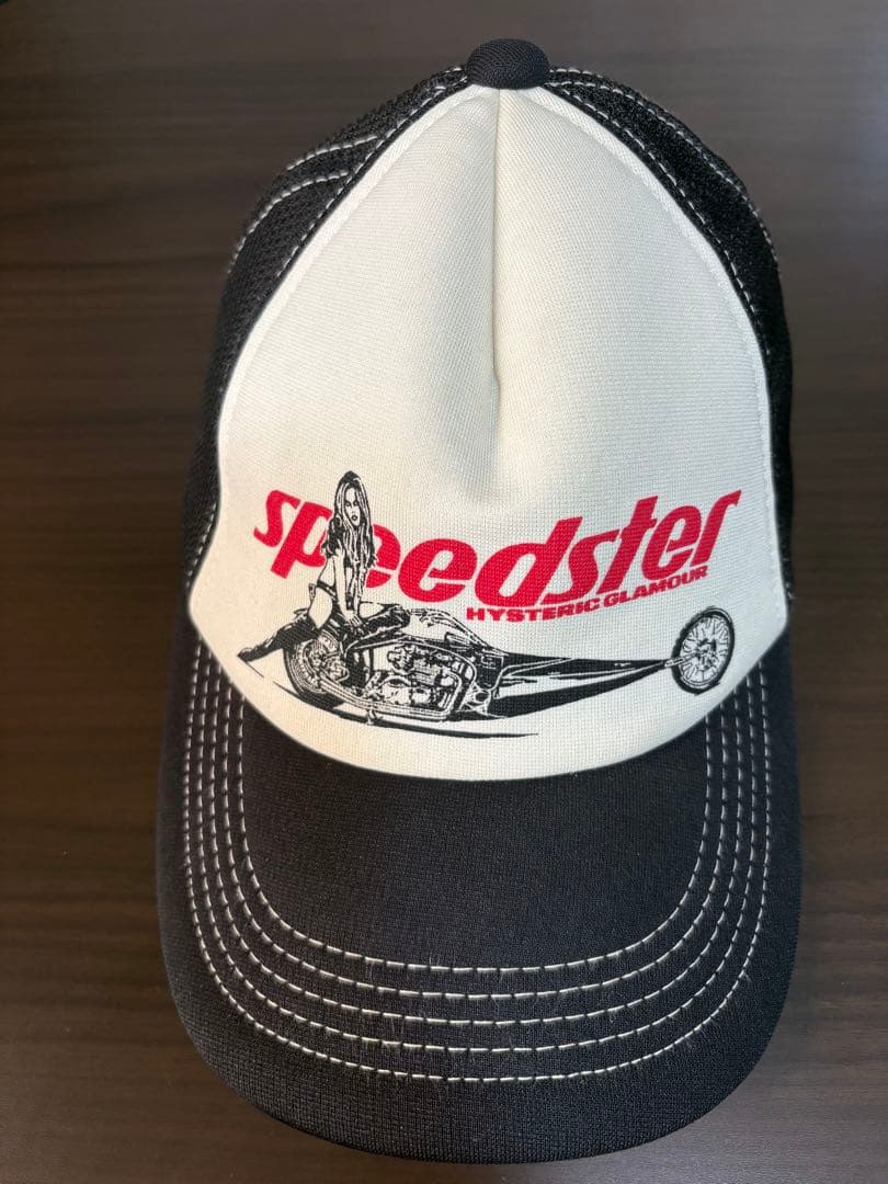 HYSTERIC GLAMOUR スピードスター メッシュキャップ