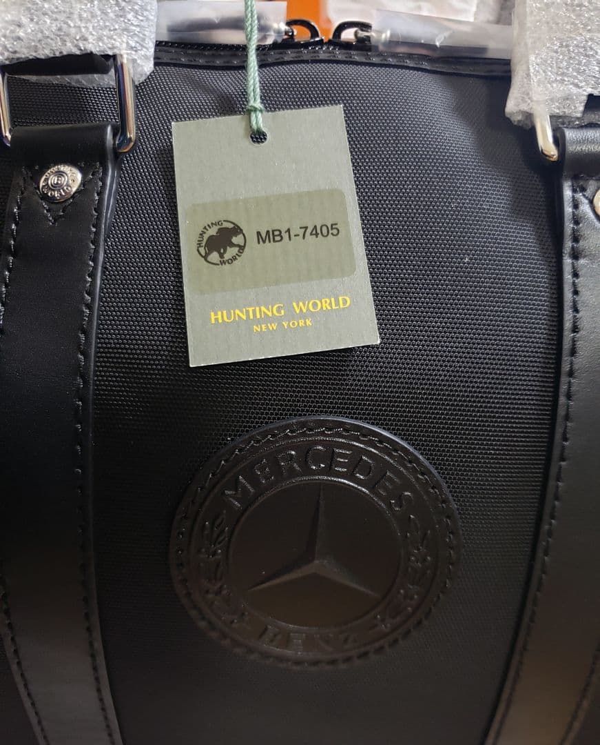 Mercedes-Benz ハンティングワールド ベンツ コラボ ボストンバッグ