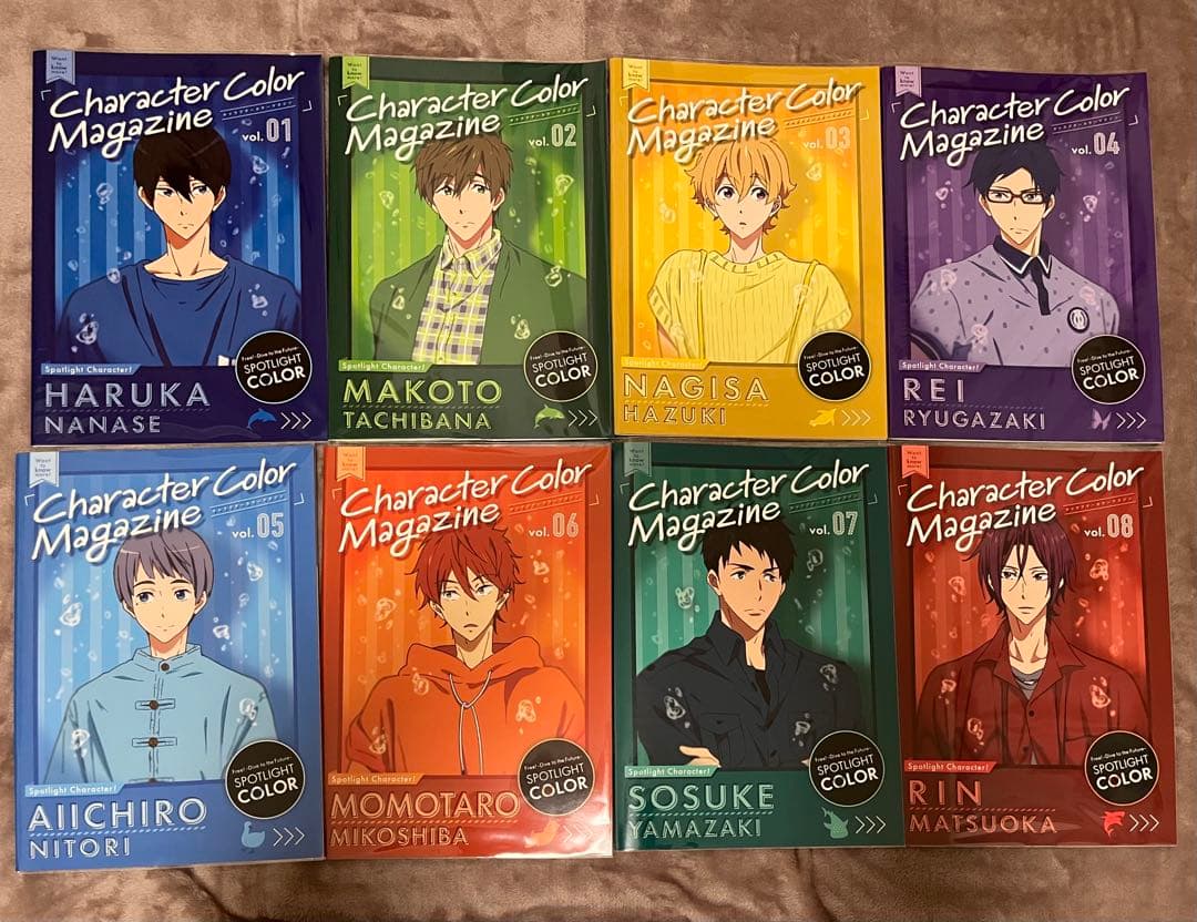Free! キャラクターズムック、スポットライトカラー　21冊まとめ売り