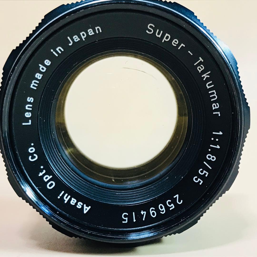 ペンタックス Asahi super takumar f1.8 55mm　 ＭＦ