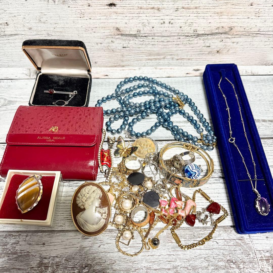 K*6様 アクセサリー　まとめ売り　セット　指輪　ネックレス　ブローチ　生前整理