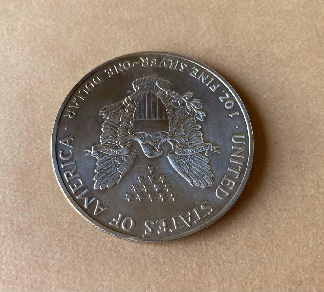 1990年 アメリカンイーグル 銀貨