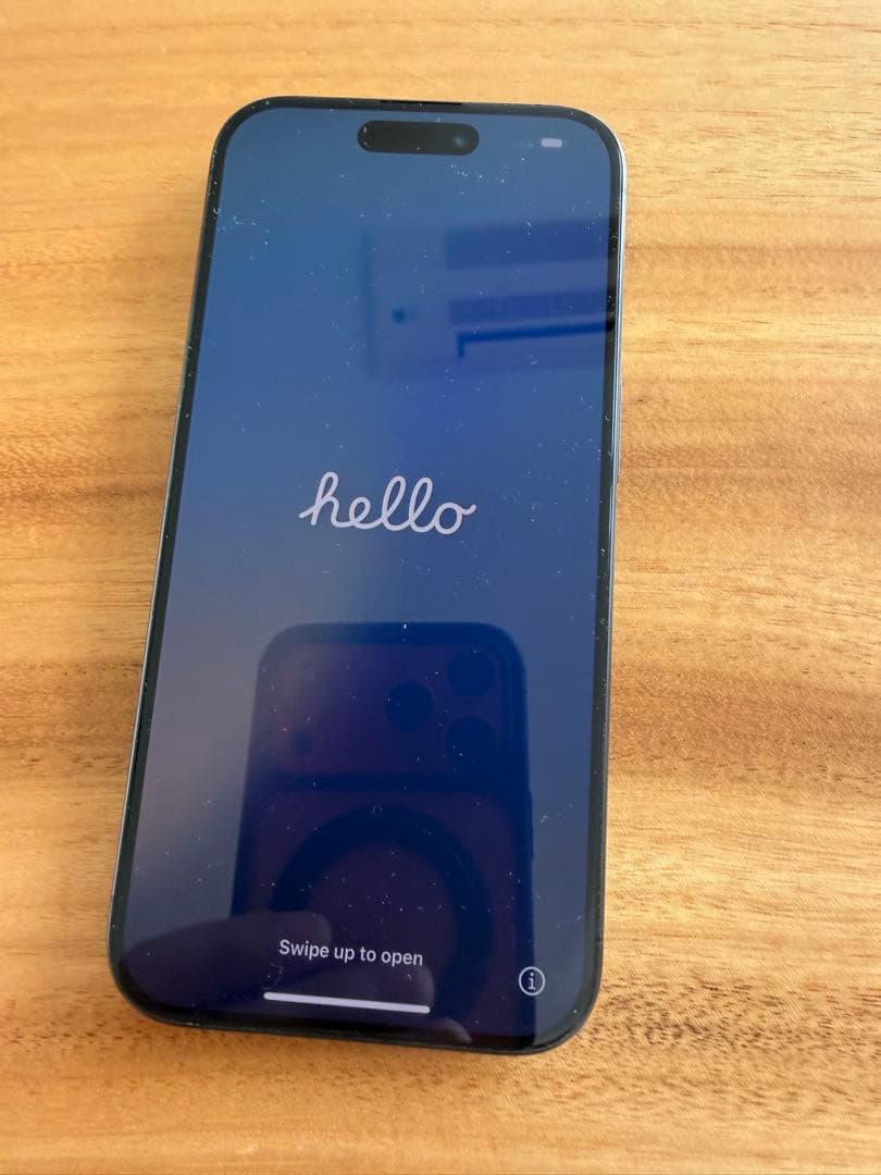 携帯電話本体 iPhone 15 pro