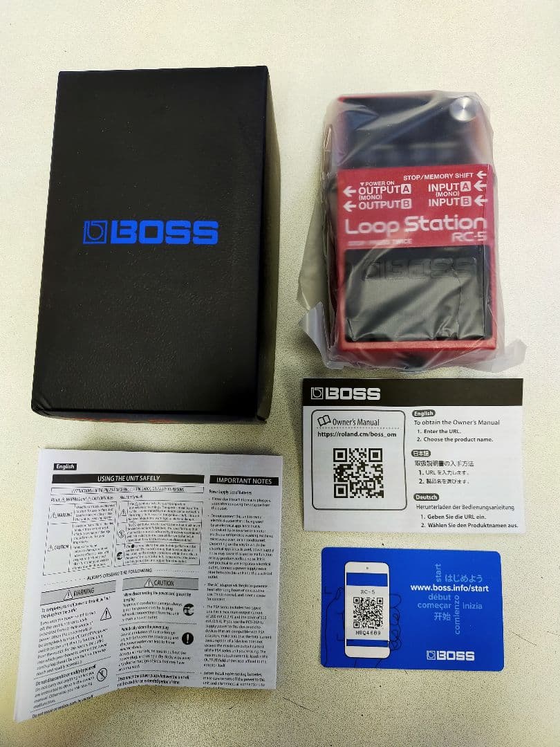 【値下中】　BOSS ボス ループステーション RC-5 エフェクター ギター