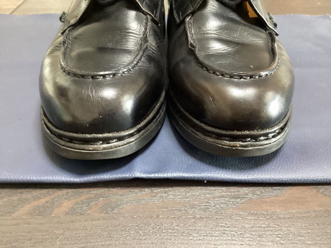 【ダメージあり】パラブーツ シャンボード ブラック サイズ：6 1/2 25.0