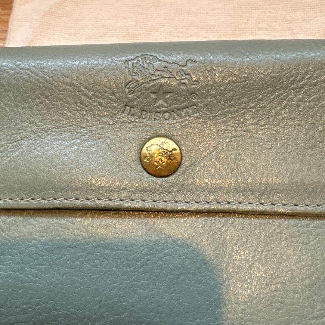 【送料無料】イルビソンテ（IL BISONTE）の二つ折り長財布