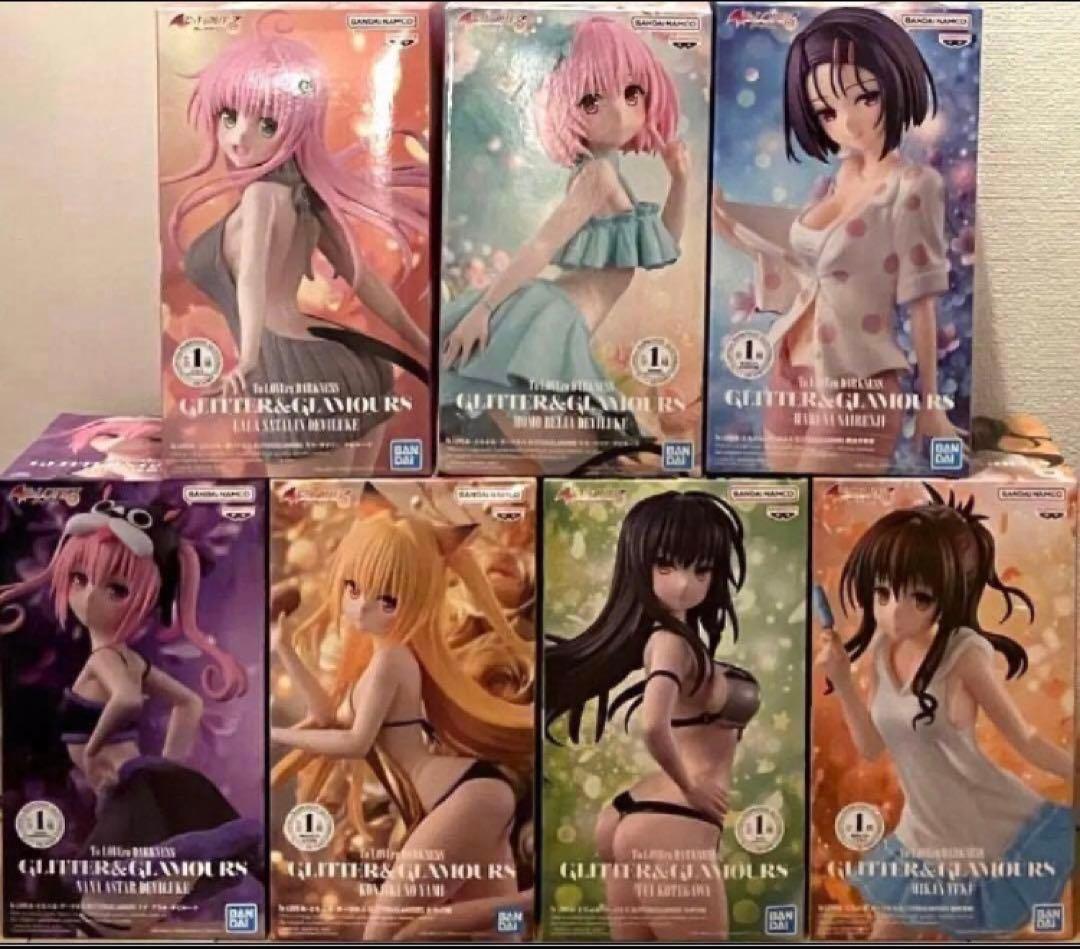 【新品未開封】 To Loveる ダークネス フィギュア まとめ売り 7種セット