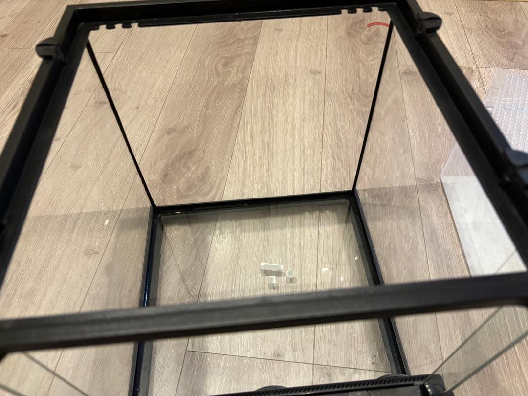 飼育ケージ 3個セット　おまけのエサ皿　シェルター付き