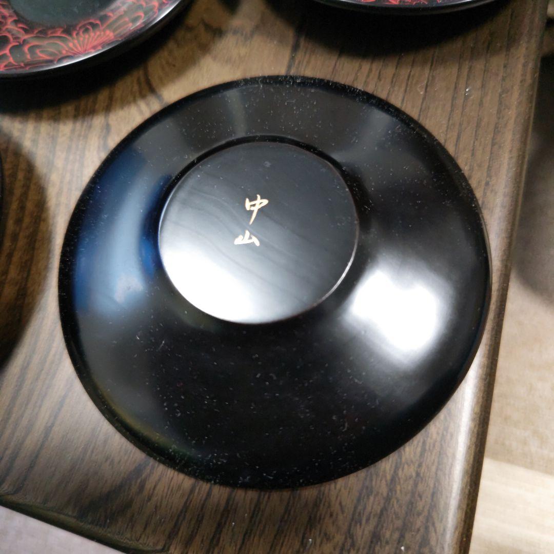 輪島塗　湯呑み5客組