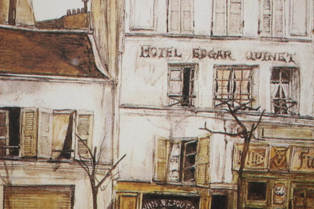 藤田嗣治 エスタンプリトグラフ ホテルエドガーキネ 75部限定