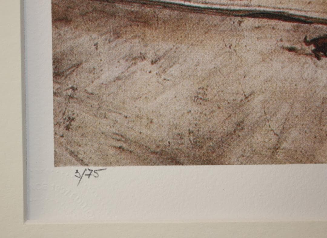 藤田嗣治 エスタンプリトグラフ ホテルエドガーキネ 75部限定