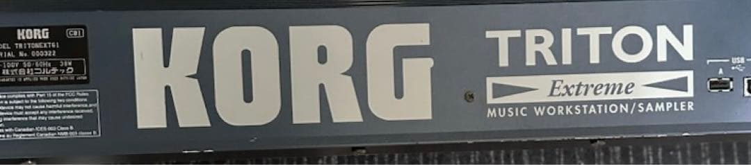 KORG TRITONEXT 61 ジャンク