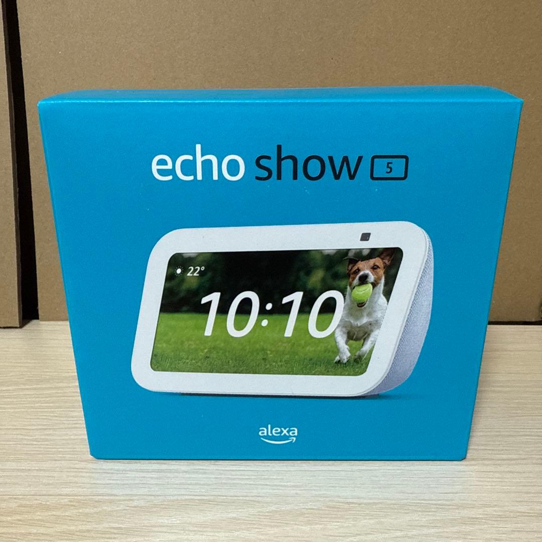 新品　Echo Show 5 第3世代　グレーシャーホワイト