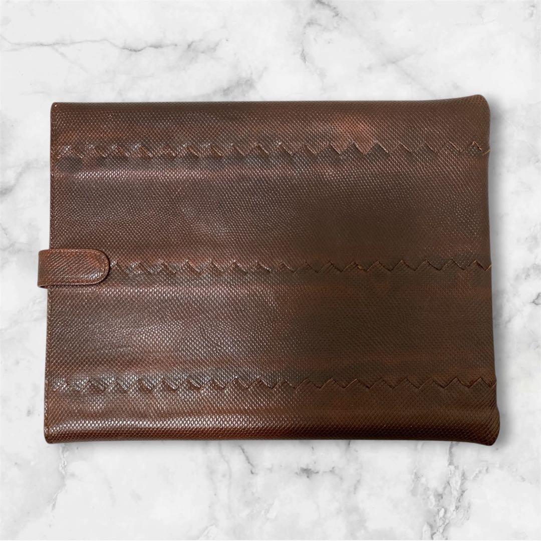 ボッテガヴェネタ タブレット iPad レザーケース　ブラウン