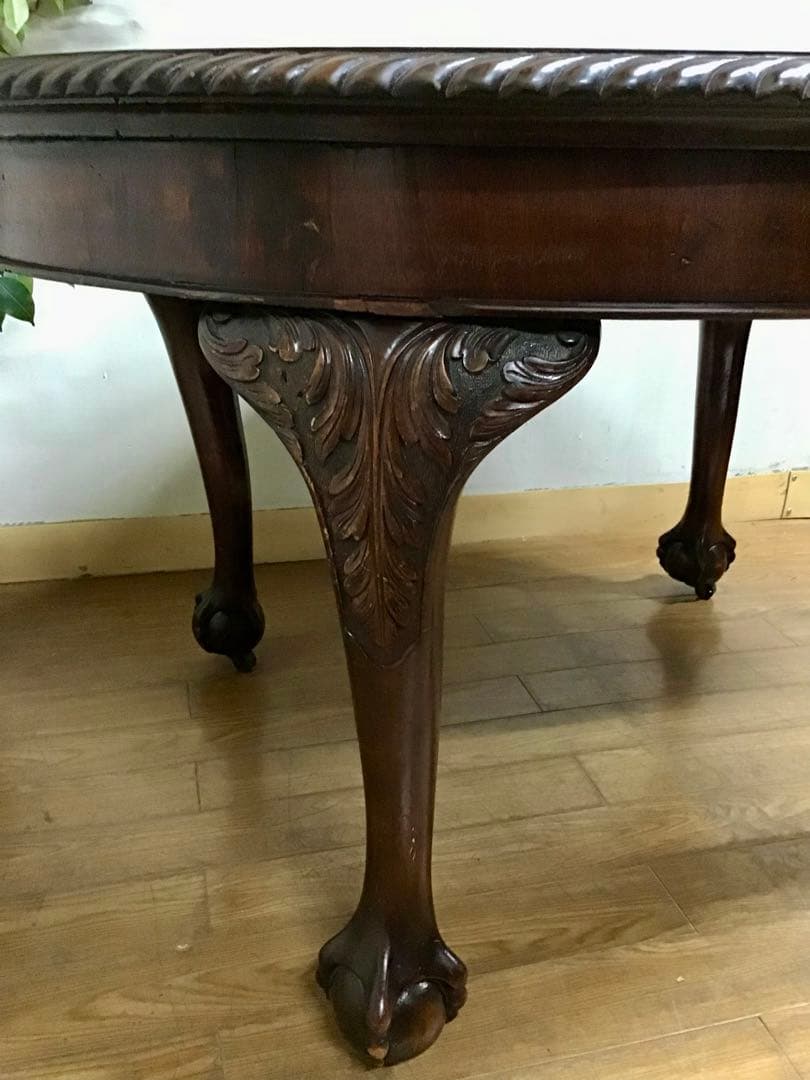 UZZY☆管360☆イギリス製☆チッペンデールエクステンションテーブル