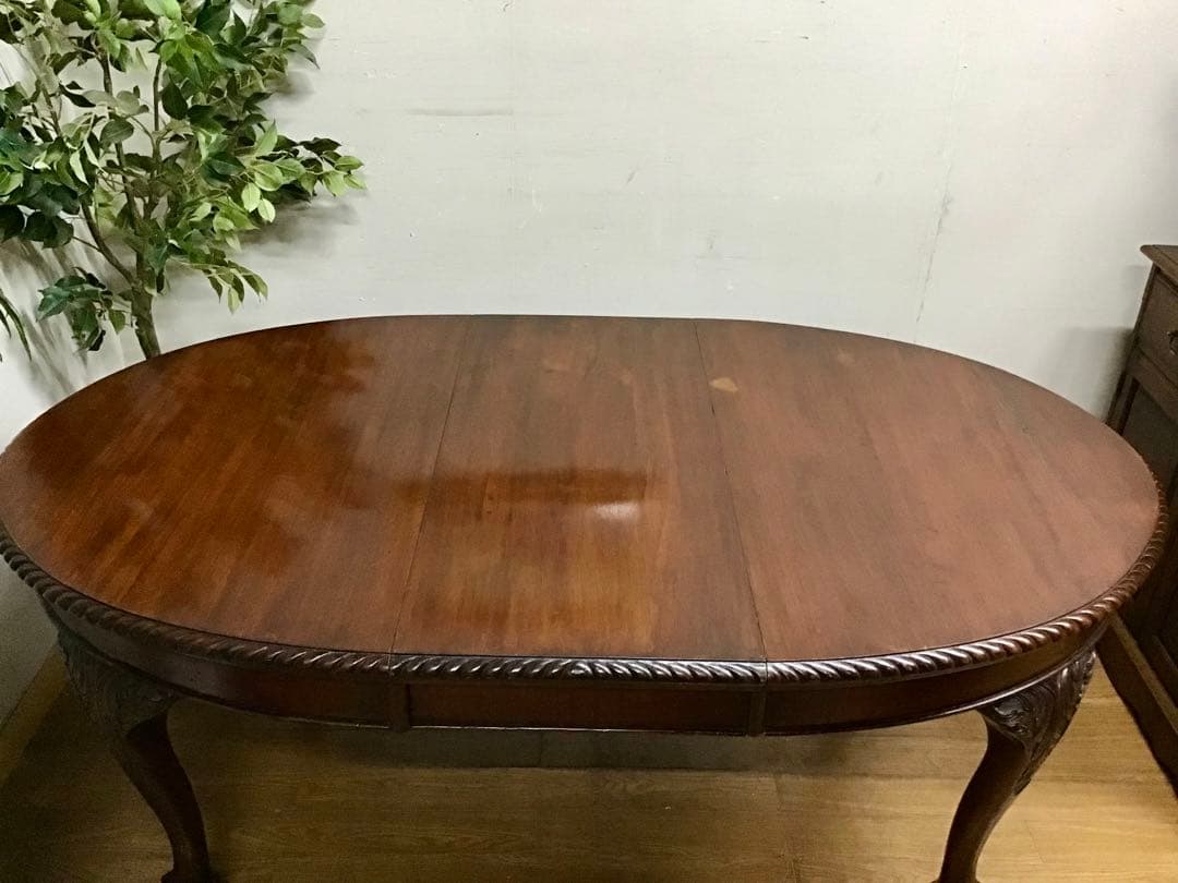 UZZY☆管360☆イギリス製☆チッペンデールエクステンションテーブル